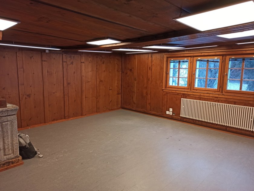 Vorderhaus im Erdgeschoss vor Umbau
