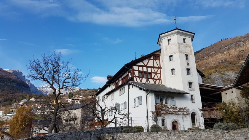 Restaurierung und Umbau Landsitz von Werra, Leuk; 11.-17. Jahrhundert