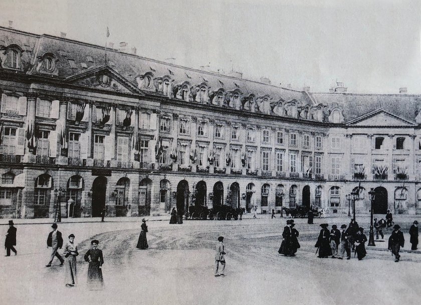 Hotel Ritz, Place Vendôme, Paris - 1900